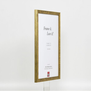 Cornice in legno effetto profilo 2070 vetro Museum 40x60 cm oro