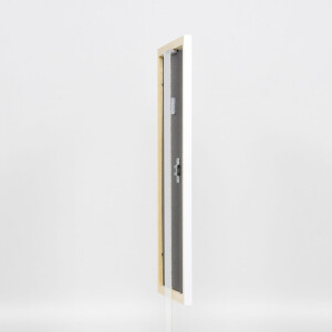 Effetto Telaio in legno Profilo 2210 bianco 42x59,4 cm Vetro normale