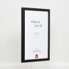 Struttura in legno Top Cube 42x59,4 cm nero vetro normale