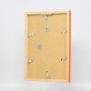 Struttura in legno Top Cube 42x59,4 cm arancio vetro normale