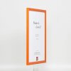 Telaio in legno effetto profilo 89 salmone 42x59,4 cm vetro normale