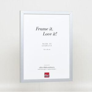 Struttura in legno Top Cube 42x59,4 cm argento vetro normale