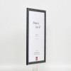 Telaio effetto legno profilo 38 grigio 42x59,4 cm vetro antiriflesso