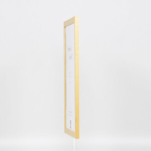 Telaio effetto legno profilo 2210 naturale 42x59,4 cm vetro antiriflesso