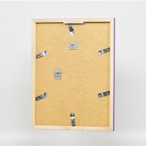 Struttura in legno Top Cube 42x59,4 cm vetro viola antiriflesso