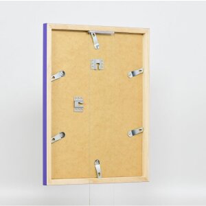 Struttura in legno Top Cube 42x59,4 cm vetro viola antiriflesso