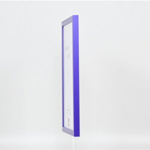 Struttura in legno Top Cube 42x59,4 cm vetro viola antiriflesso