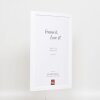 Struttura in legno Top Cube 42x59,4 cm vetro bianco antiriflesso