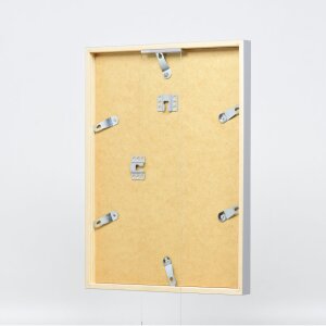 Struttura in legno effetto Profilo 35 grigio chiaro 42x59,4 cm Vetro antiriflesso