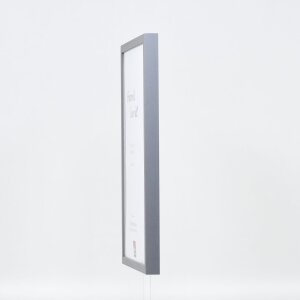 Telaio effetto legno profilo 35 antracite 42x59,4 cm vetro antiriflesso