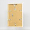 Effetto telaio in legno Top N bianco 42x59,4 cm Vetro antiriflesso