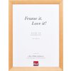 Struttura in legno effetto Top N betulla 42x59,4 cm vetro antiriflesso
