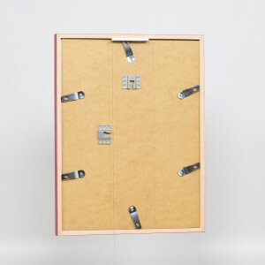 Telaio effetto legno profilo 35 rosso 42x59,4 cm vetro normale + distanziatore