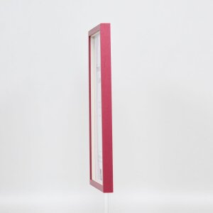Telaio effetto legno profilo 35 rosso 42x59,4 cm vetro normale + distanziatore