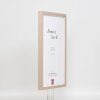 Telaio in legno effetto profilo 35 marrone chiaro 42x59,4 cm vetro normale + distanziale
