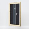 Cornice in legno effetto profilo 94 oro 42x59,4 cm vetro acrilico