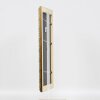 Cornice in legno effetto profilo 94 oro 42x59,4 cm vetro acrilico