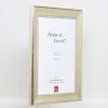 Effetto Telaio in legno Profilo 95 argento 42x59,4 cm Vetro normale