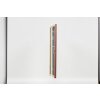 Cornice in legno effetto profilo 38 marrone 42x59,4 cm vetro museale