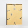 Cornice in legno effetto profilo 35 nero 42x59,4 cm vetro museale