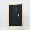 Cornice in legno effetto profilo 89 marrone scuro 42x59,4 cm vetro museale
