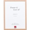 Cornice in legno effetto profilo 32 marrone chiaro 42x59,4 cm vetro museale