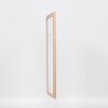 Cornice in legno effetto profilo 32 marrone chiaro 42x59,4 cm vetro museale