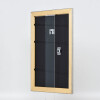 Effetto Telaio in legno Profilo 94 argento 42x59,4 cm Vetro museale