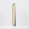 Cornice in legno effetto profilo 2070 vetro museo 42x59,4 cm oro
