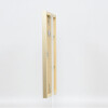 Struttura in legno Top Cube 45x60 cm oro vetro normale
