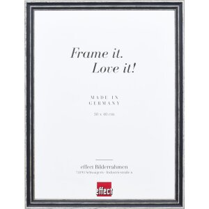 Telaio effetto legno profilo 38 grigio 45x60 cm vetro...