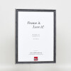 Telaio effetto legno profilo 38 grigio 45x60 cm vetro antiriflesso