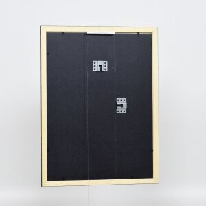 Telaio effetto legno profilo 2210 nero 45x60 cm vetro antiriflesso