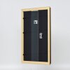 Telaio in legno effetto profilo 21 noce marrone 45x60 cm vetro antiriflesso