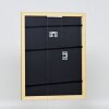 Telaio in legno effetto profilo 21 noce marrone 45x60 cm vetro antiriflesso
