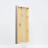 Telaio in legno effetto profilo 35 marrone 45x60 cm vetro acrilico