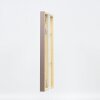 Telaio in legno effetto profilo 35 marrone 45x60 cm vetro acrilico