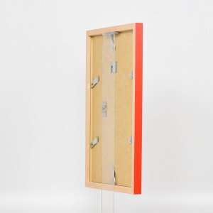 Struttura in legno Top Cube 45x60 cm vetro acrilico rosso