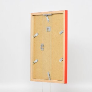 Struttura in legno Top Cube 45x60 cm vetro acrilico rosso