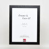 Cornice effetto 2312 nero 45x60 cm vetro acrilico