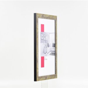 Cornice effetto 2312 argento antico 45x60 cm vetro acrilico