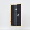 Effetto cornice in legno Profilo 38 bianco 45x60 cm Vetro Museo