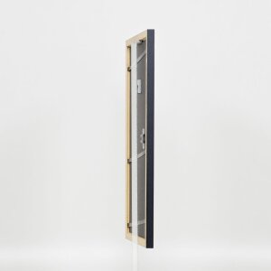 Telaio effetto legno profilo 38 grigio 45x60 cm vetro museo