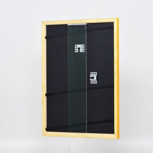 Cornice in legno effetto profilo 89 marrone chiaro 45x60 cm vetro museo