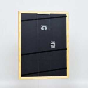 Cornice in legno effetto profilo 89 marrone chiaro 45x60 cm vetro museo