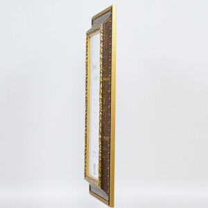 Cornice effetto barocco Profilo 31 marrone 45x60 cm Vetro Museo