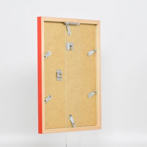 Telaio in legno Top Cube 45x80 cm rosso vetro normale