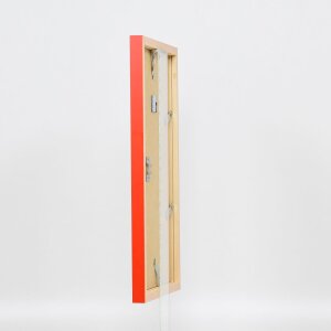 Telaio in legno Top Cube 45x80 cm rosso vetro normale
