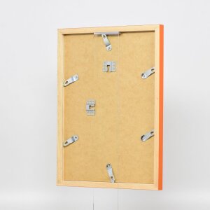 Struttura in legno Top Cube 45x80 cm arancio vetro normale