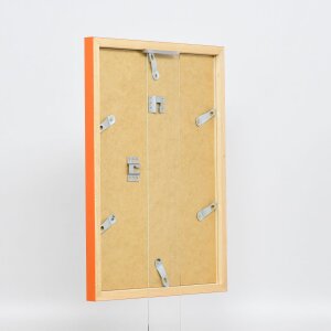 Struttura in legno Top Cube 45x80 cm arancio vetro normale